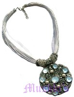 Indian ethnic necklace - click here for large view